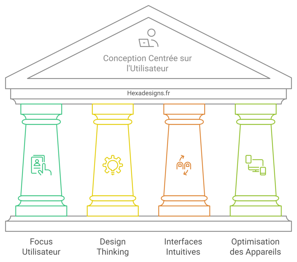 Schéma bonnes pratiques ux design