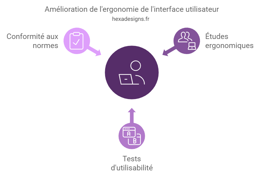 schéma amélioration de l'ergonomie